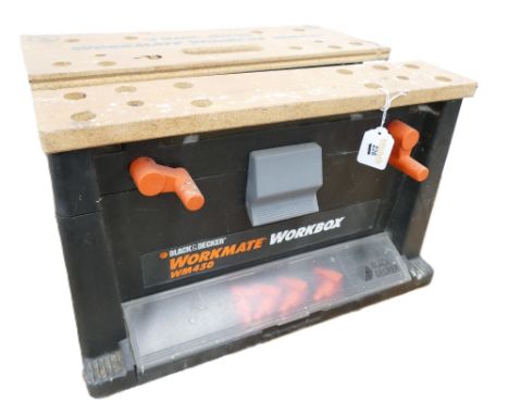 Black & Decker Workmate work box WM450 portable work table and tool box.