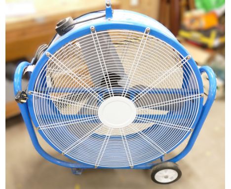 Clarke air industrial workshop fan 240v.