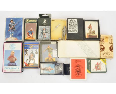 Hinchliffe, Pegaso Models, Amati &amp; Similar - A Mixed Scale Group of Boxed Lead Figure Kits. Includes Medieval with others