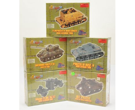 21st Century Toys, The Ultimate Soldier Series a boxed group of 1:32nd Scale Military Model Kits. Includes M7 Priest WWII US 