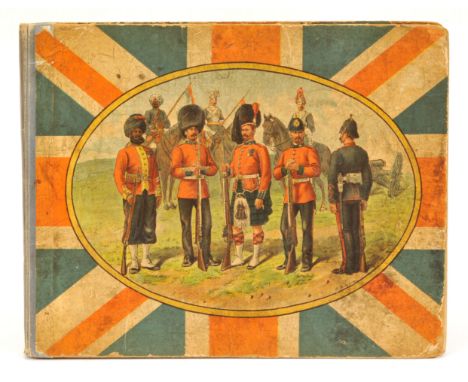 'Our Armies' - An Antique Book of British &amp; Indian Infantry, Cavalry &amp; Artillery. First edition 1890. Illustrated &am