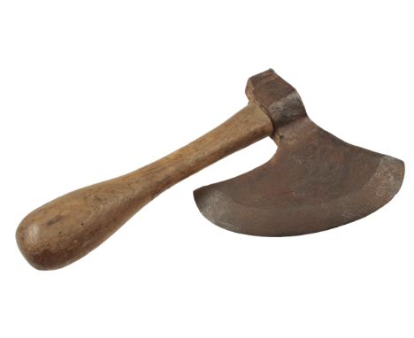 An early coopers R/H side axe with 10" edge G 