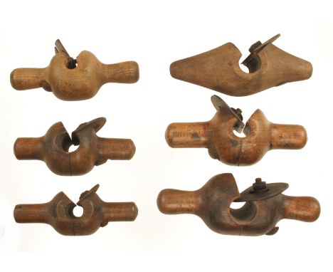 Six ladder or spoke rounders G