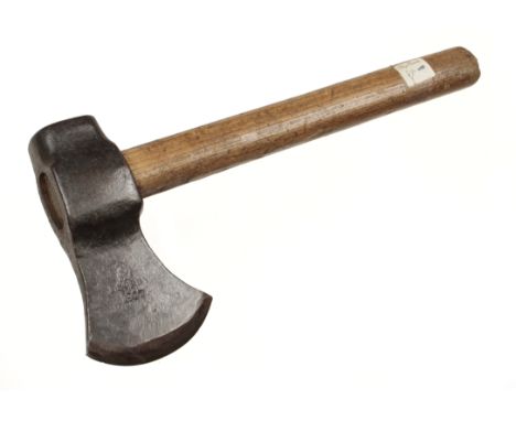 A small, heavy coal axe by SORBY 1907 with 3" edge G+