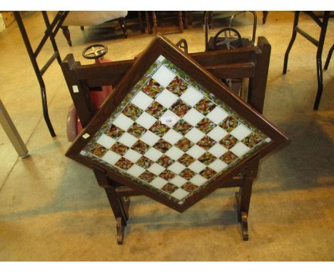 Glass Chess Board Firescreen/Table