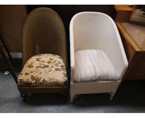 Lloyd Loom Chair and Wicker Chair
