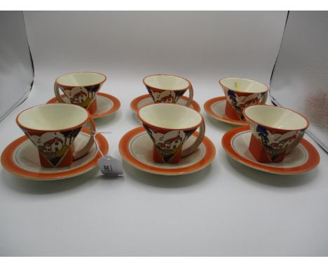 Moorland Chelsea Works Burslem 12 Piece Tea Set