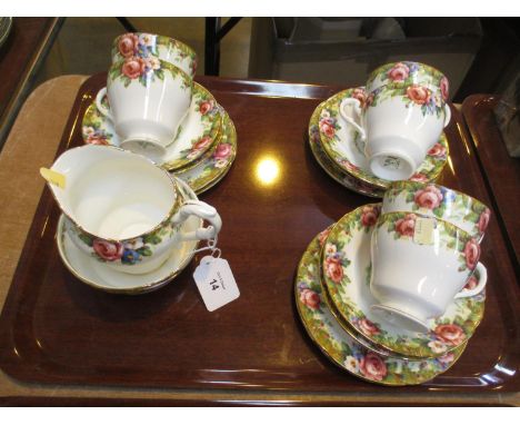Paragon 20 Piece Tea Set