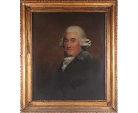 Manner of Henry Raeburn RA RSA FRSE (1763-1823) Scottish, a portrait of William Bell, oil on canvas, 73 cm x 61 cm in a carve