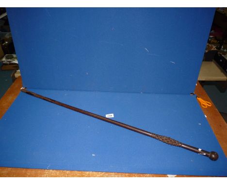 An African knobkerrie stick.