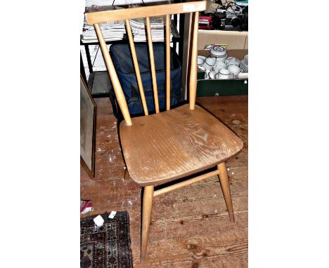 Mid-Century Ercol single stickback chair
