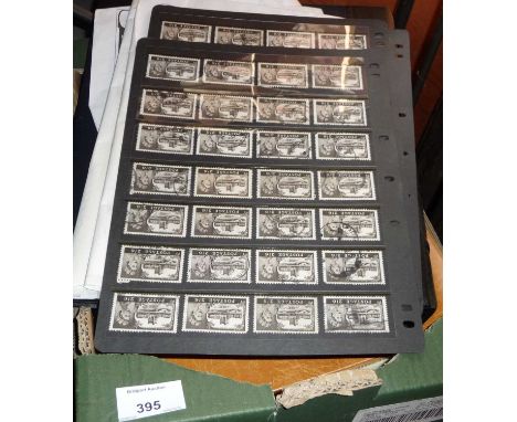Albums containing stamps and First Day Covers