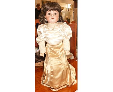 Bisque headed doll by Simon &amp; Halbig