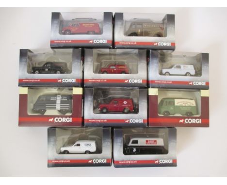 10x CORGI 00 SCALE TRACKSIDE VEHICLES 1:76 scale die cast metal vehicles by Corgi. Made to compliment 00 gauge railways. All 