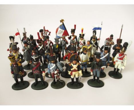 31 DEL PRADO NAPOLEONIC ERA DIE CAST FIGURES 1:32nd scale (approx 2.5 inches tall) hand painted die cast metal figures depict