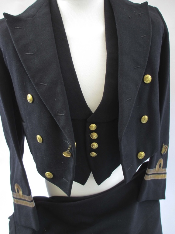 ROYAL NAVY FLEET AIR ARM OFFICERS WW2 PERIOD MESS DRESS UNIFORM ...