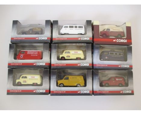 9x CORGI 00 SCALE TRACKSIDE VEHICLES 1:76 scale die cast metal vehicles by Corgi. Made to compliment 00 gauge railways. All a