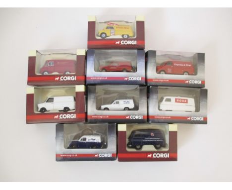 9x CORGI 00 SCALE TRACKSIDE VEHICLES 1:76 scale die cast metal vehicles by Corgi. Made to compliment 00 gauge railways. All a