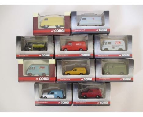 10x CORGI 00 SCALE TRACKSIDE VEHICLES 1:76 scale die cast metal vehicles by Corgi. Made to compliment 00 gauge railways. All 