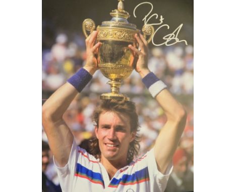 Pat Cash – Signed 1987 Wimbledon Champion photo- This superb item of signed Tennis Memorabilia is a stunning 16” by 20” origi