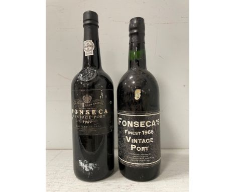 Fonseca’s Vintage Port 1966 & 1992 2 bottles