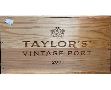 Taylor's Vintage Port 2009, 12 bottles in owc