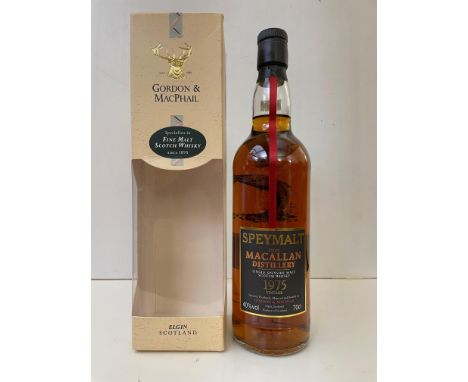 Macallan Speymalt 1975 Gordon &amp; MacPhail Single Malt Scotch Whisky, 
bottled 2001, 40%, 70cl, boxed