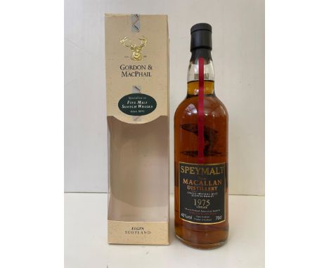 Macallan Speymalt 1975 Gordon &amp; MacPhail Single Malt Scotch Whisky, 
bottled 2001, 40%, 70cl, boxed