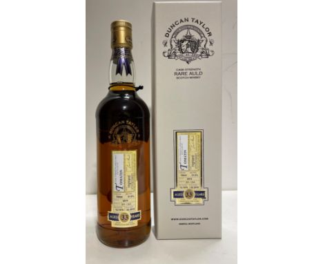 Tomatin 1976 Duncan Taylor Rare Auld Highland Scotch Whisky, Cask Strength, Aged 33 Years, distilled 12/1976, bottled 02/2010