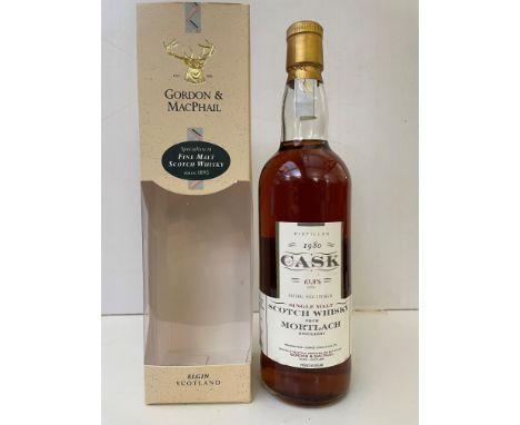 Mortlach 1980 Gordon and MacPhail Single Malt Scotch Whisky, bottled June 2002, cask no. 3646, refill sherry butt, 63.8%, 70c