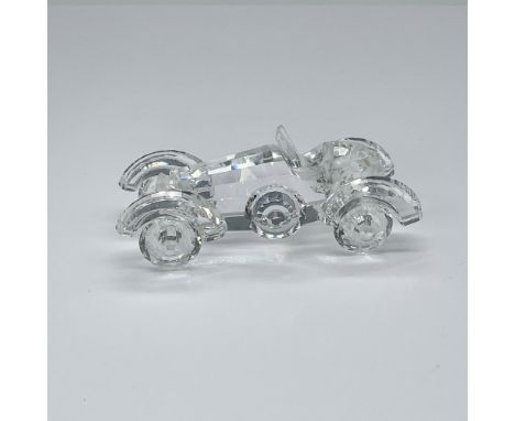 This item features a faceted crystal body and details. Was part of the When We Were Young series. Etched swan logo on steerin