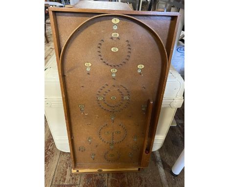A vintage Chad Valley bagatelle game, shipping unavailable