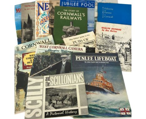 Roland Morris collection. Local interest. Books relating to Penzance, Newlyn and West Cornwall. (32)   Roland Morris was a we