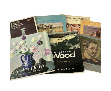 Roland Morris collection.  Art reference books to include Jack Pender A Tribute by Frank Ruhrmund, Christopher Wood Sr Ives A