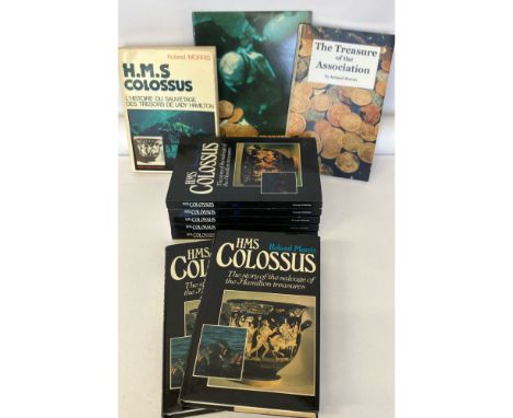 Roland Morris collection.  H.M.S Colossus The Story of the salvage of the Hamilton Treasure Roland Morris first edition 1979 