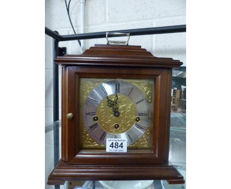 Franz Hermle German mahogany mantle clock