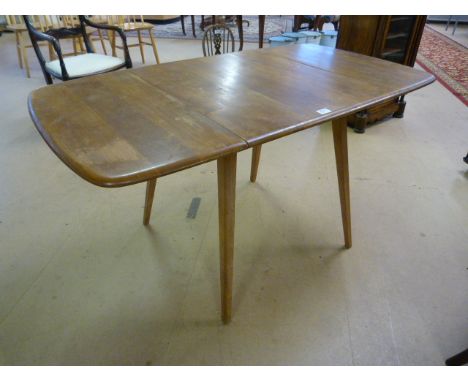 Blonde Ercol drop leaf dining table 