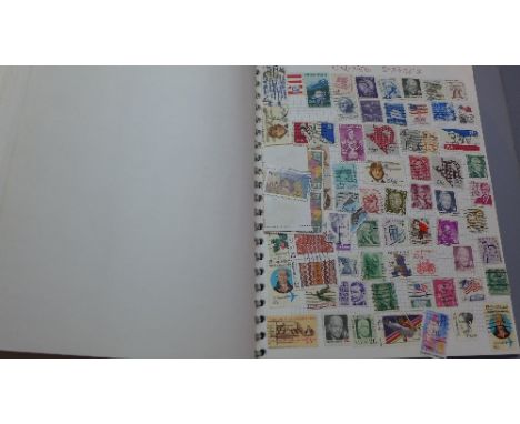 A stamp album to include European, African, Middle Eastern and Asian countries. 