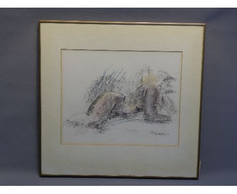 Piet Landkroon (Dutch, 1907-1997), 'Reclining Nude', lithograph, signed and dated '64 in pencil lower right, 36 x 44cm