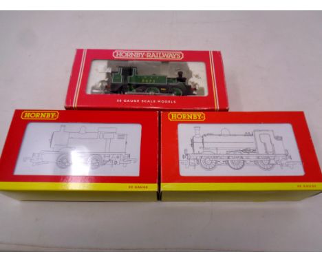 A Hornby Railways 00 gauge scale R316 LNER 8473 locomotive together with a R2400 LNER Class J52 locomotive and a Hornby £3091