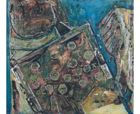 Ecuadorian, 1927-2012UntitledSigned Anibal Villacris (lr), signed and inscribed Anibal Villacris Ecuador on the reverseMixed 