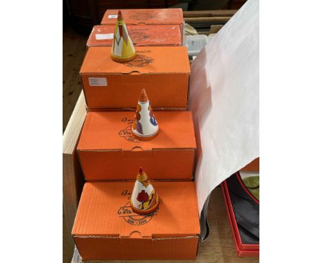 Clarice Cliff Centenary limited edition Bizarre, Fantasque cellars in boxes (12).