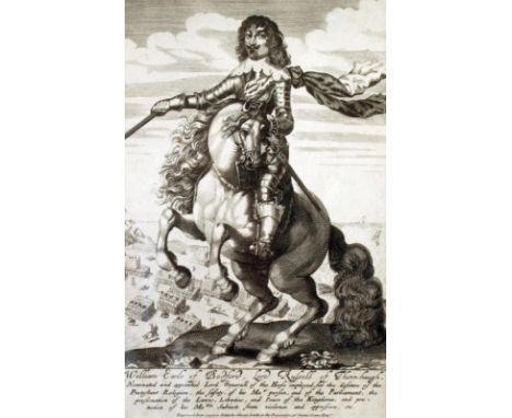 EIGHTEENTH CENTURY ENGRAVING 'William Earle of Bedford' 12" x 7" (30.4cm x 17.7cm) together with another after ALBRECHT DURER