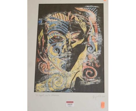 African school - Portrait print