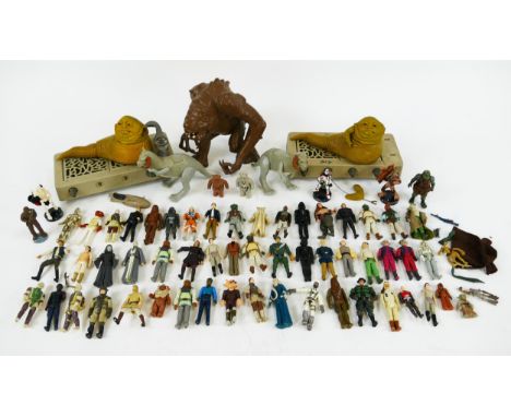 Star Wars Action Figure Collection including Kenner, LFL, GMFGI C3PO, Jabba The Hutt Playset Rancor, etc.