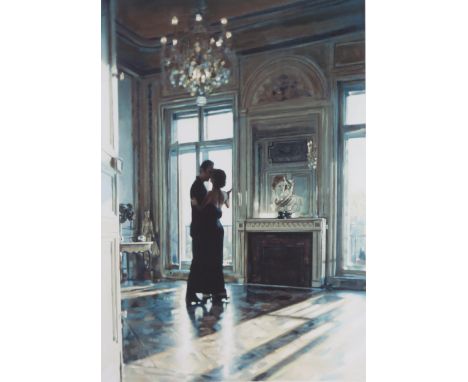 Rob Hefferan (b.1968) 'La Danse de L'amour', limited edition print numbered 295/295, pencil signed and titled, blind stamped,