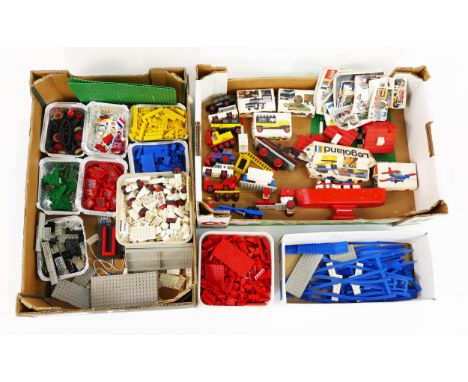 Vintage Lego Collection including some boxes and manuals 