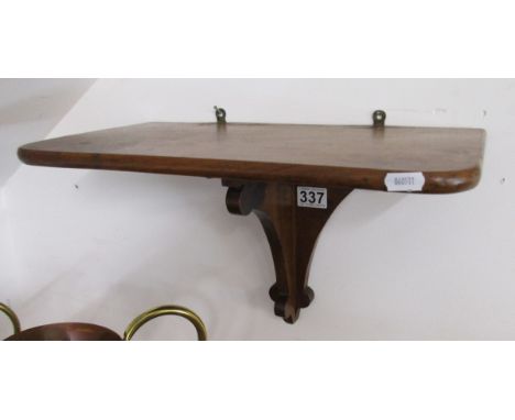 Mahogany wall bracket