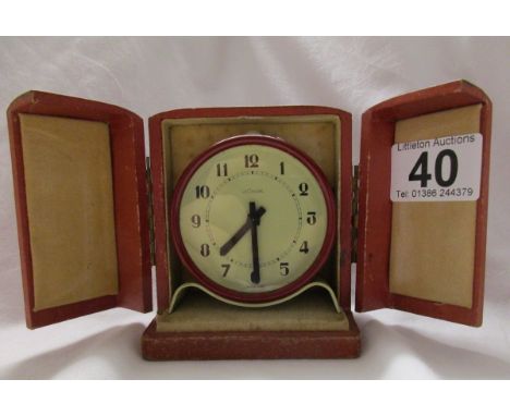 Retro cased alarm clock