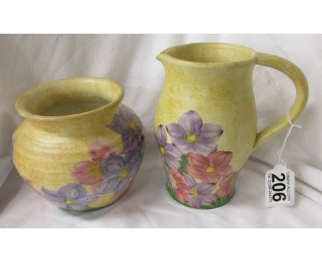 Radford jug and vase